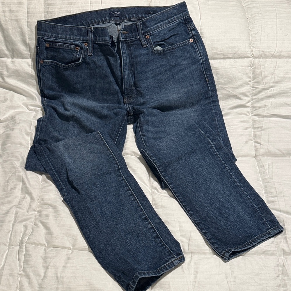 J. Crew Dark Blue Slim Jeans